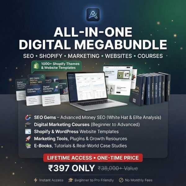 All-in-One Digital Mega Bundle